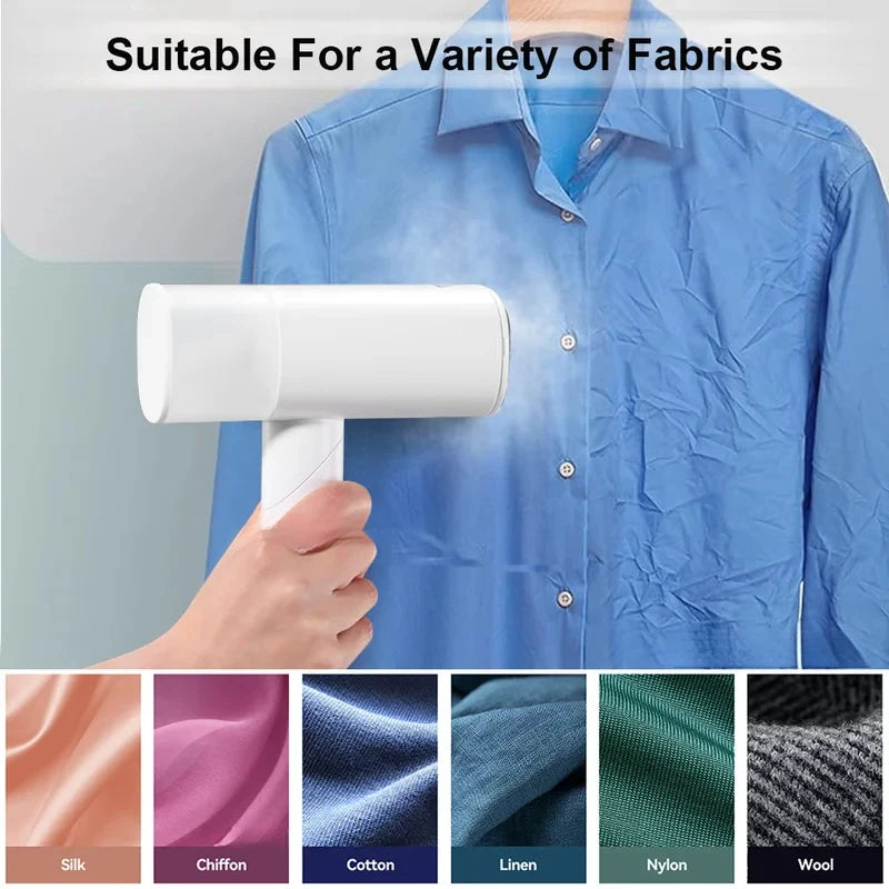 New Handheld Garment Steamer Foldable Portable Clothes Ironing Machine for Home Travel Electric Garment Hanging Steam Iron